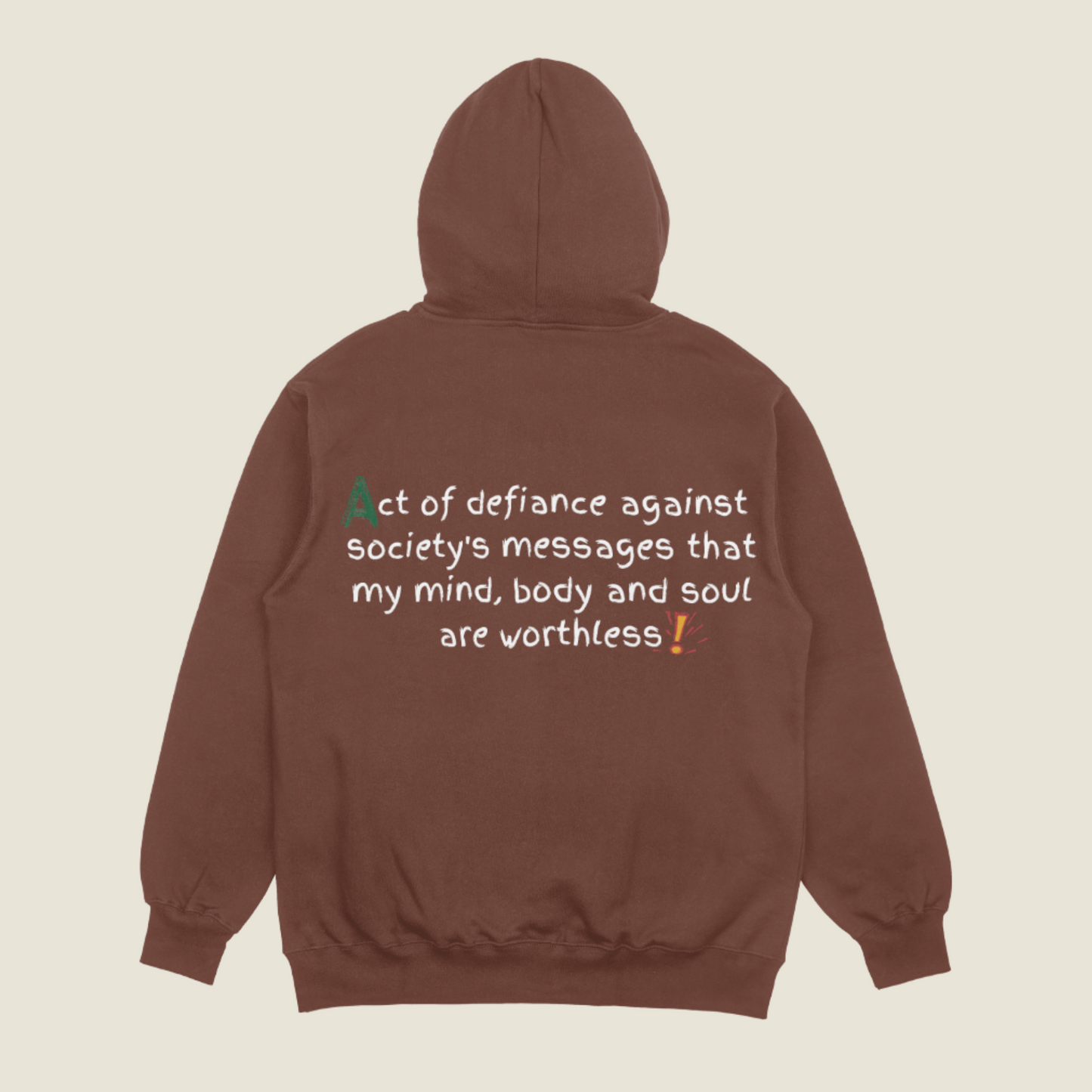 Self-care Rebel Hoodie