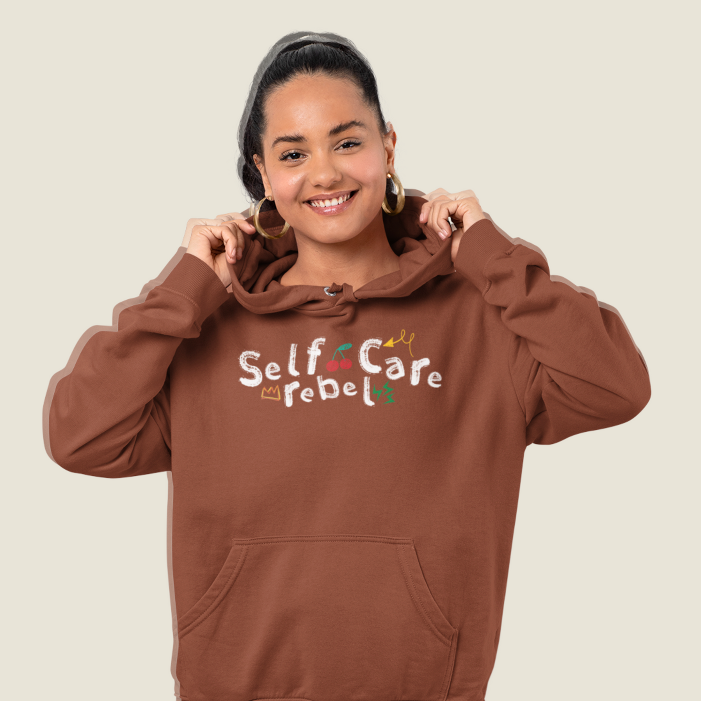 Self-care Rebel Hoodie