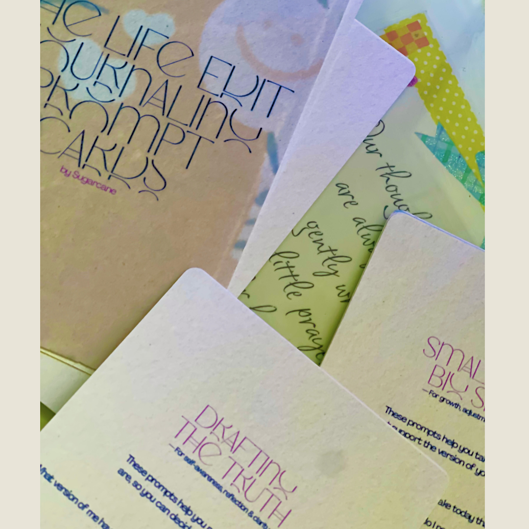The Life Edit Journal & Prompt Card Set