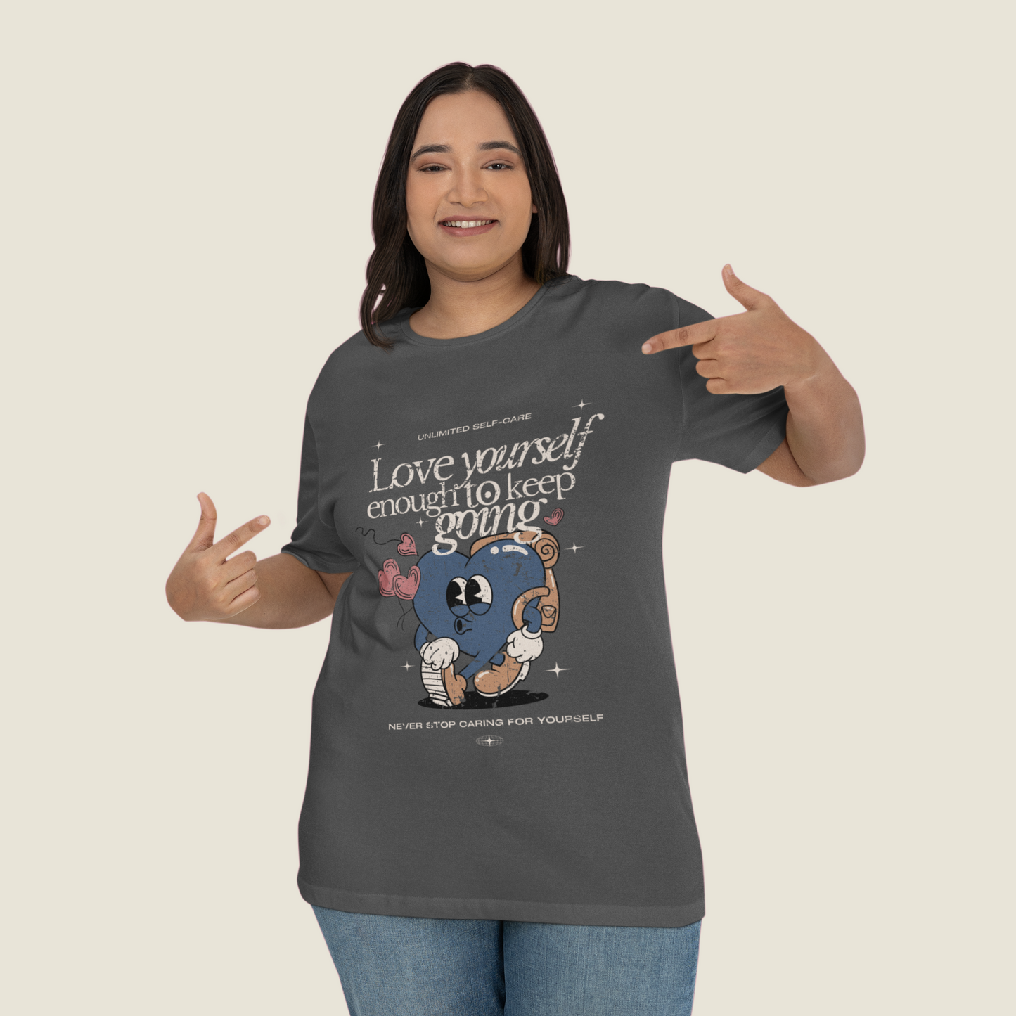 Love Yourself Enough To Keep Going T-shirt