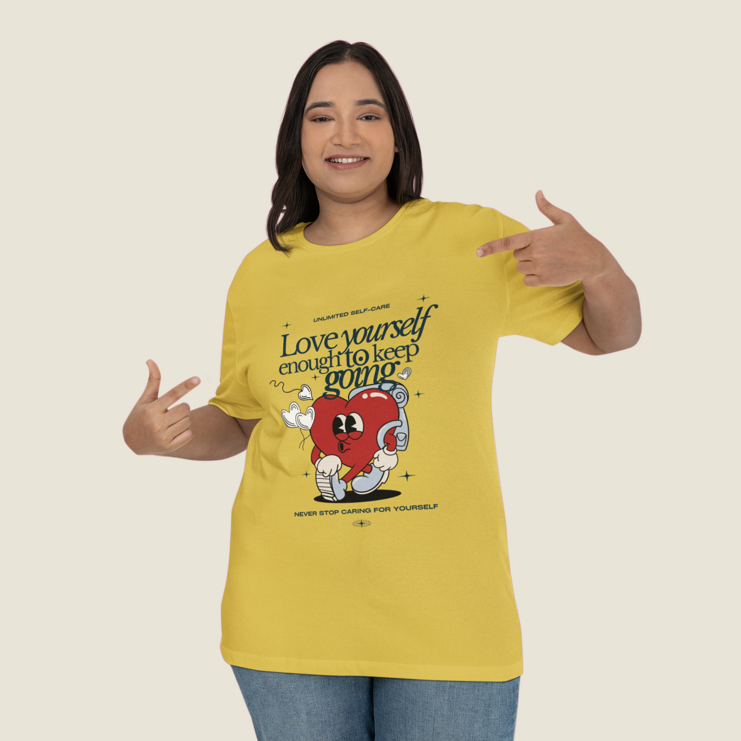 Love Yourself Enough To Keep Going T-shirt