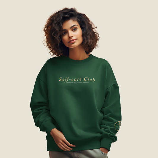 Self-care Club Crewneck Sweatshirt