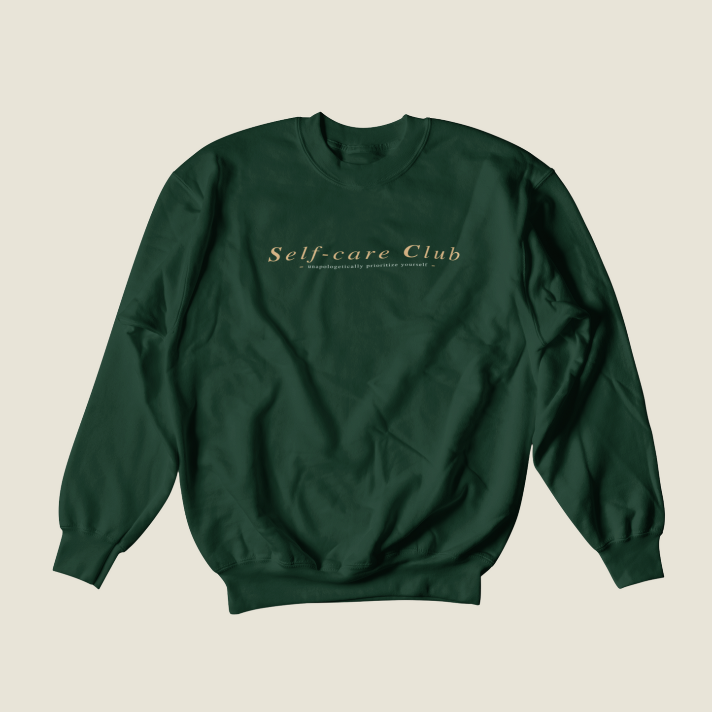 Self-care Club Crewneck Sweatshirt
