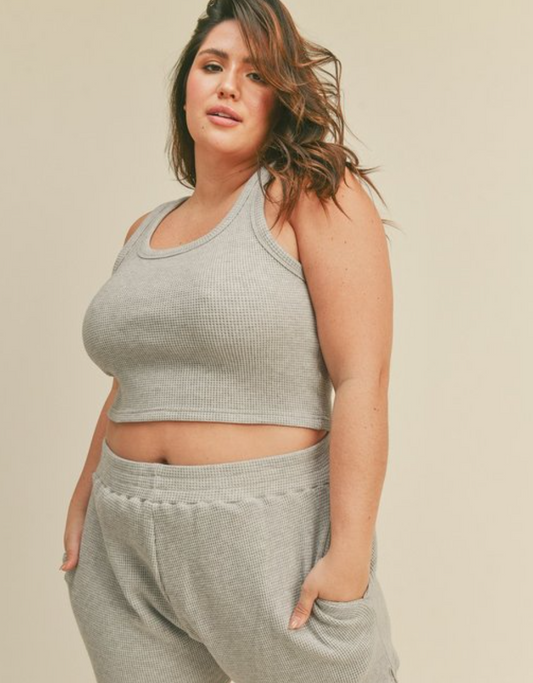 Plus Size Lounge Short Set