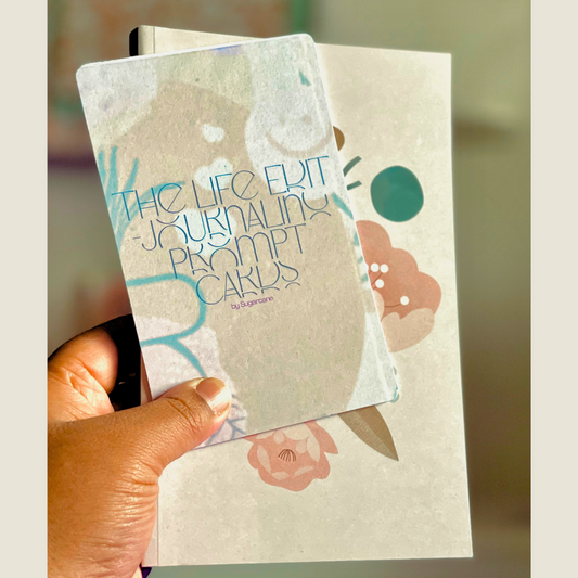 The Life Edit Journal & Prompt Card Set